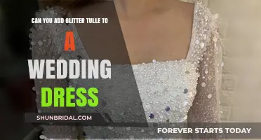 How to Tastefully Add Tulle to Your Wedding Dress