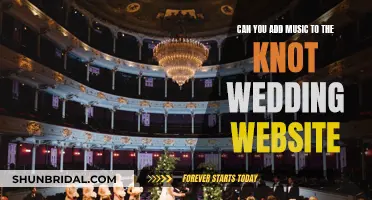 How to Add Music to Your Wedding Website