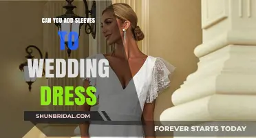 How to Add Sleeves to Your Wedding Dress