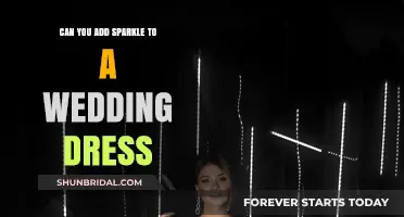 Add Sparkle to Your Wedding Dress: Dos and Don'ts