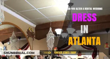 Where to Alter Your Rental Wedding Dress in Atlanta