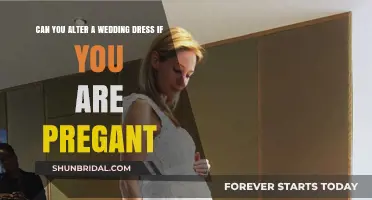 Altering a Wedding Dress: Pregnant Brides, Unique Challenges