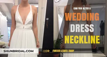 Transforming Your Wedding Dress: Altering the Neckline