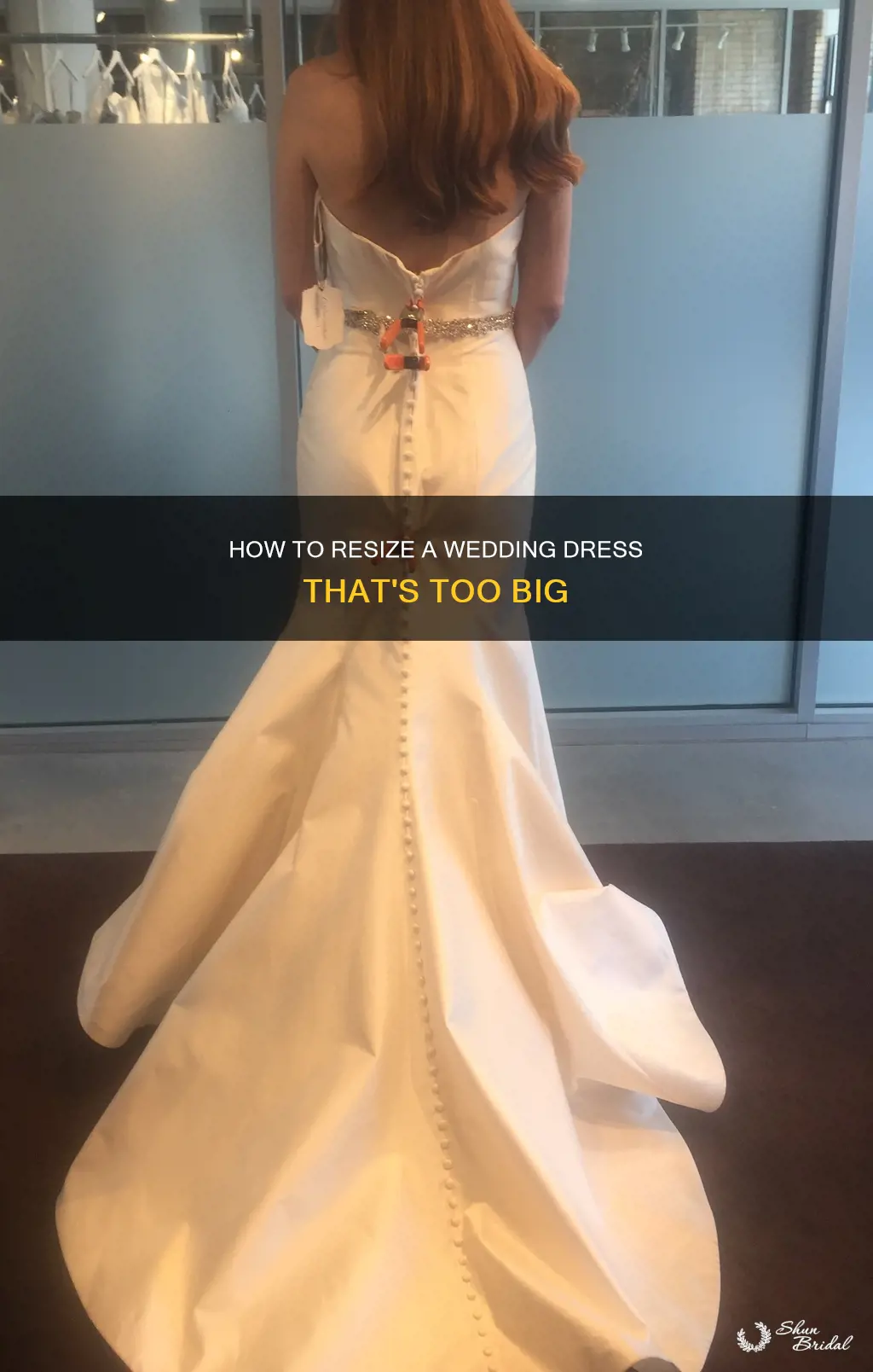 can you alter a wedding dress that is too big