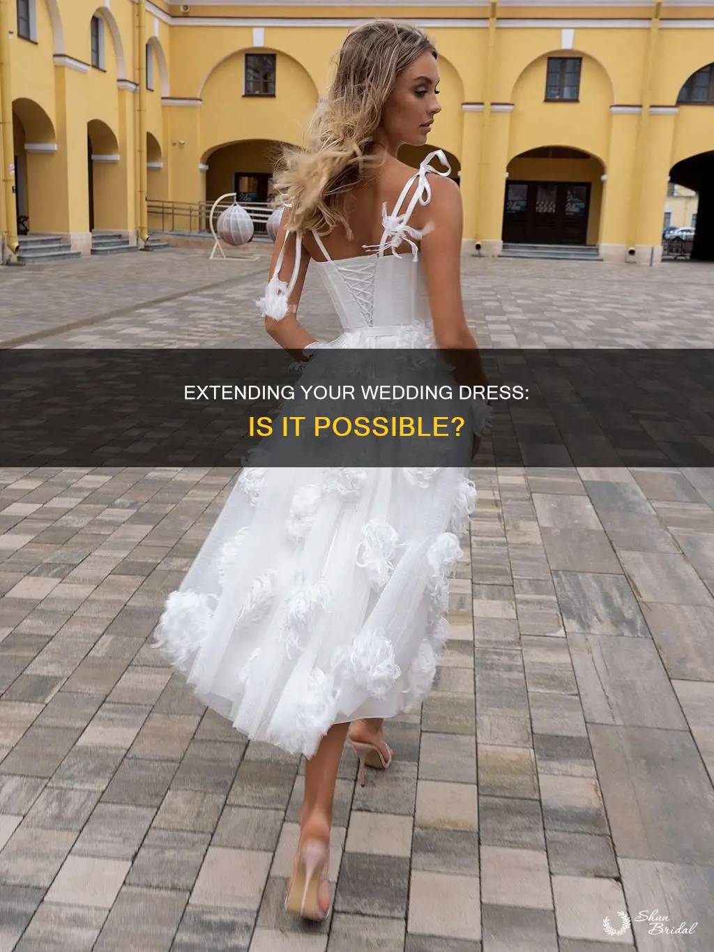 can you alter a wedding dress to make it longer