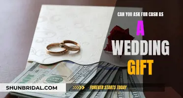 Asking for Cash Wedding Gifts: Is It Okay?