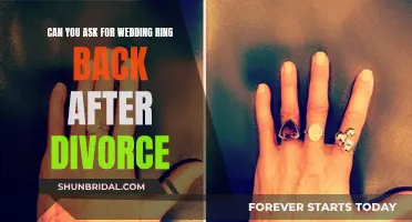 Who Keeps the Wedding Ring After a Divorce?