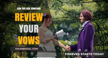 Should You Ask for Feedback on Your Wedding Vows? Tips and Advice