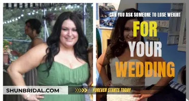 Should You Request Weight Loss for Your Wedding?