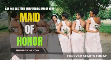 Choosing Your Bridesmaids: Maid of Honor First?