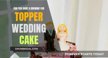 Baking Brownies for Wedding Cake Toppers: A Creative Guide