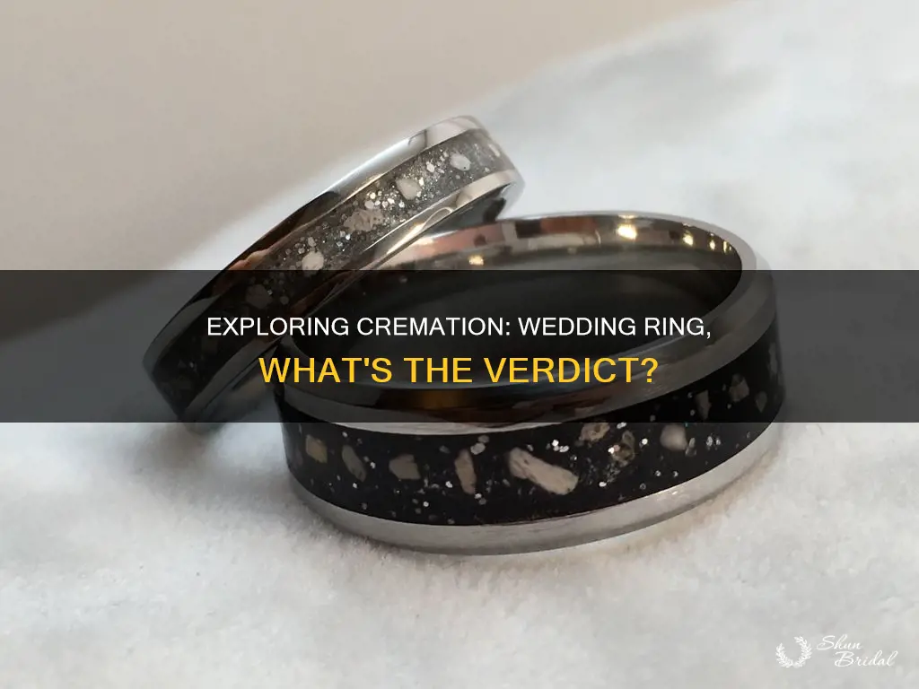 can you be cremated with your wedding ring on