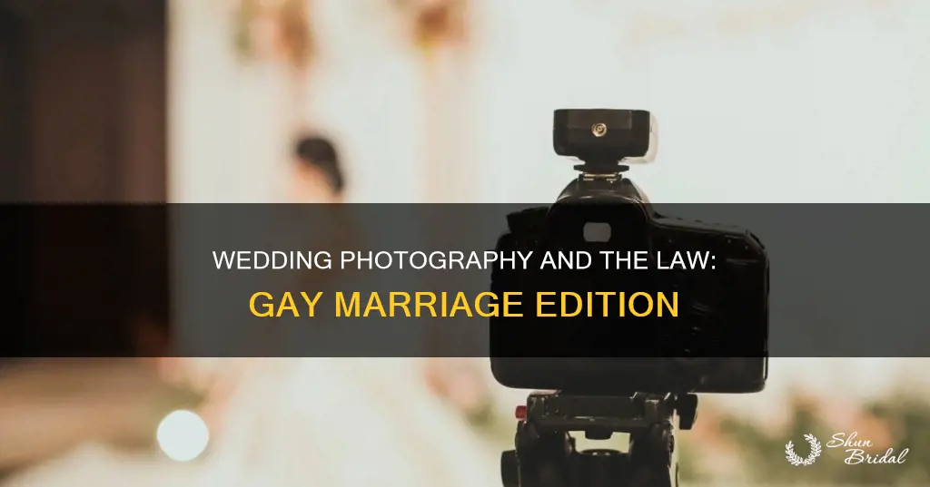 can you be sued for not photographing a gay wedding