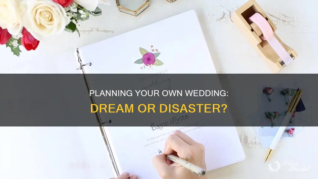 can you be your own wedding planner