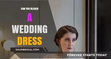 How to Bleach a Wedding Dress