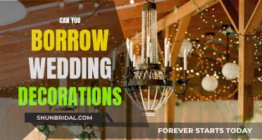 Borrowing Wedding Decor: A Smart and Cost-Effective Solution