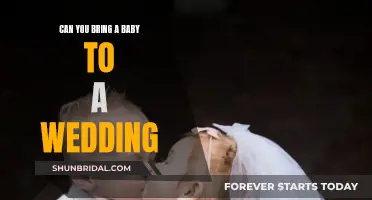 Bringing Babies to Weddings: What You Need to Know