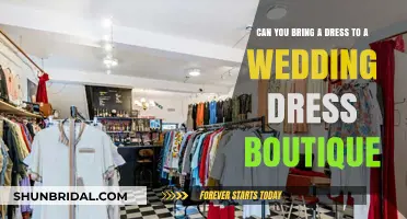 Can You Bring Your Own Gown to a Bridal Boutique?