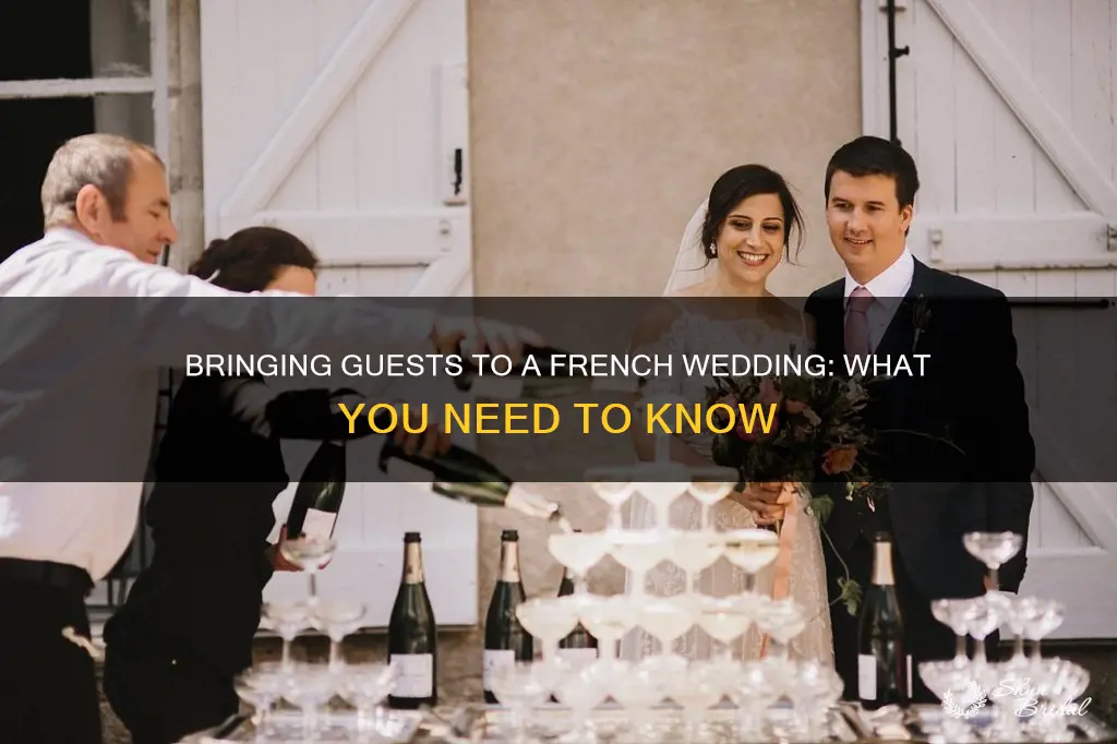 can you bring a guest to french wedding