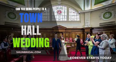 Town Hall Wedding: Can You Bring Guests?