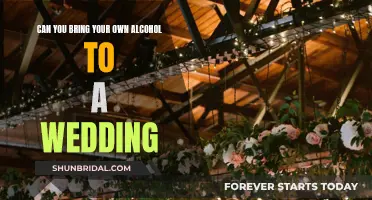 Bringing Alcohol to a Wedding: Is It Allowed?