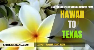 Hawaii to Texas: Transporting Your Wedding Flowers