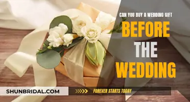 Buying Wedding Gifts: Before or After the Big Day?