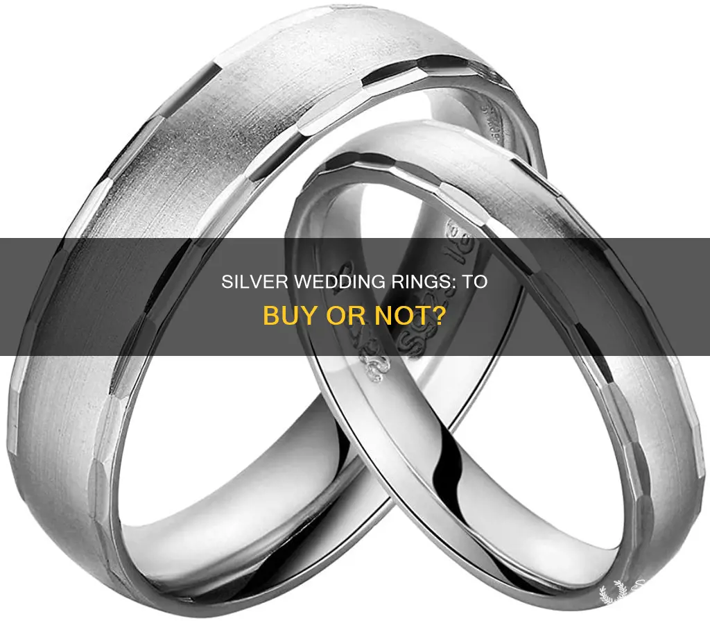 can you buy silver wedding rings