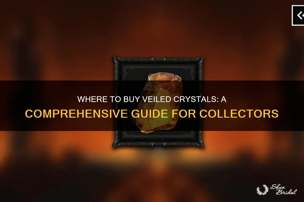 can you buy veiled crystals