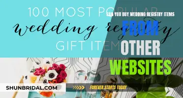 Purchasing Wedding Registry Gifts from Alternative Websites