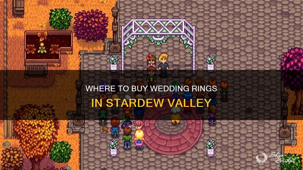 can you buy wedding ring star dew valley