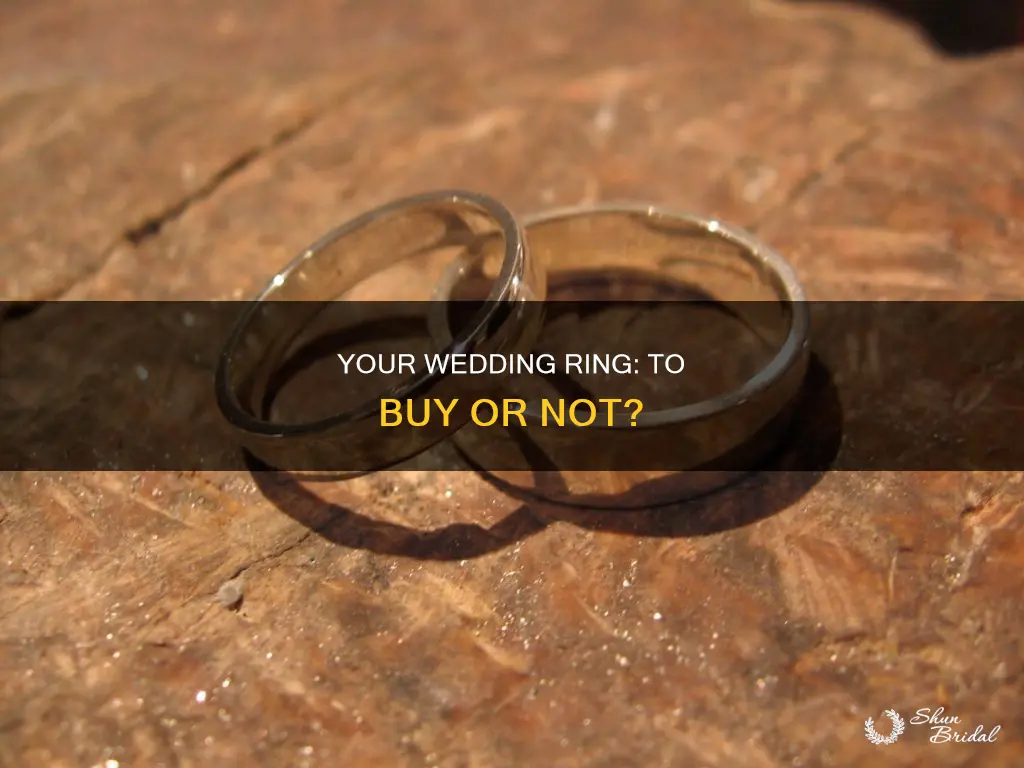 can you buy your own wedding ring