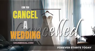 Canceling a Wedding: Is It Possible and What to Consider?