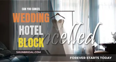 Canceling a Wedding Hotel Block: What You Need to Know