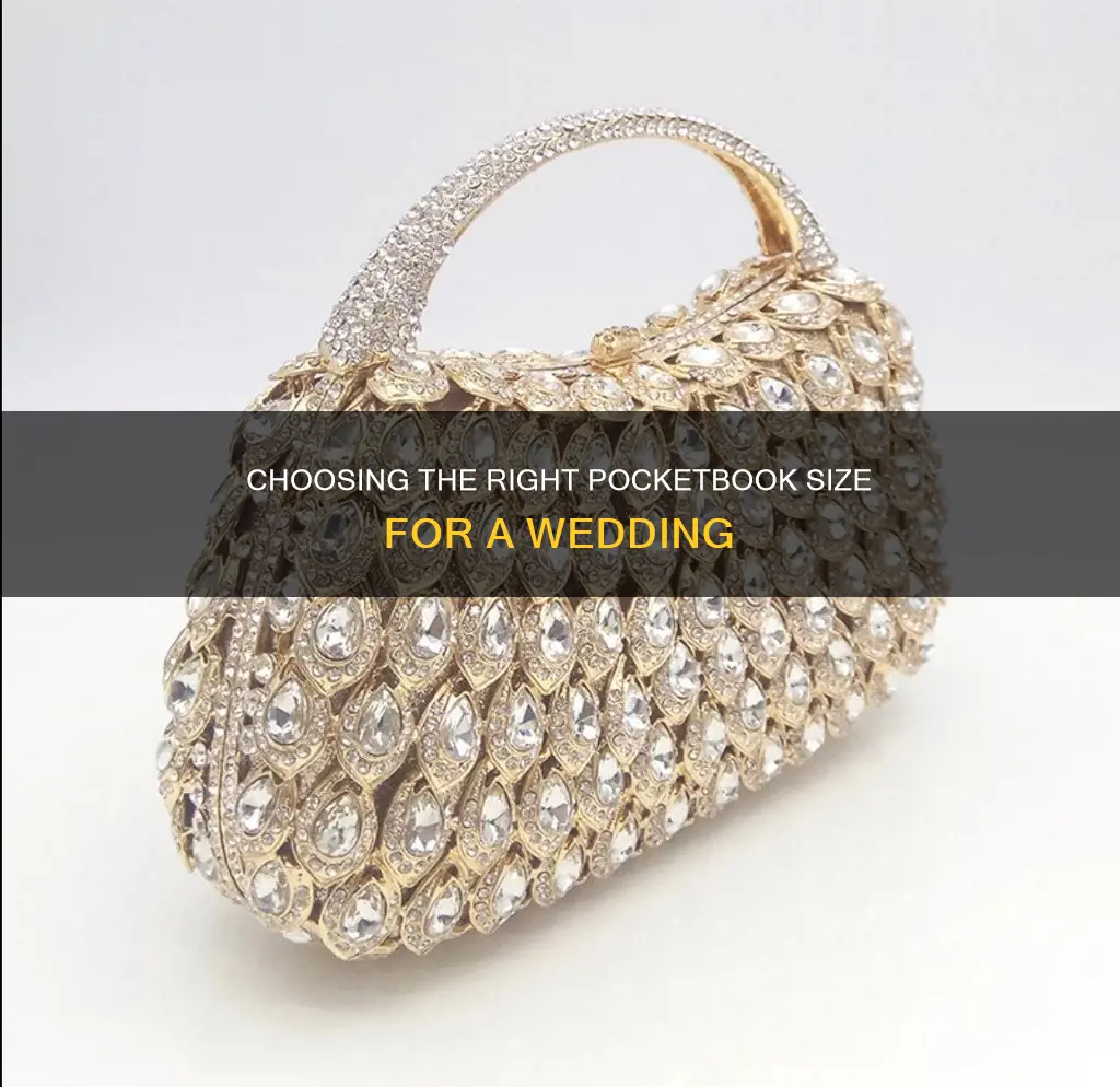 can you carry a big pocketbook to a wedding