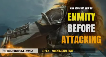 Casting Vow of Enmity Before Attacking: Rules and Timing Explained