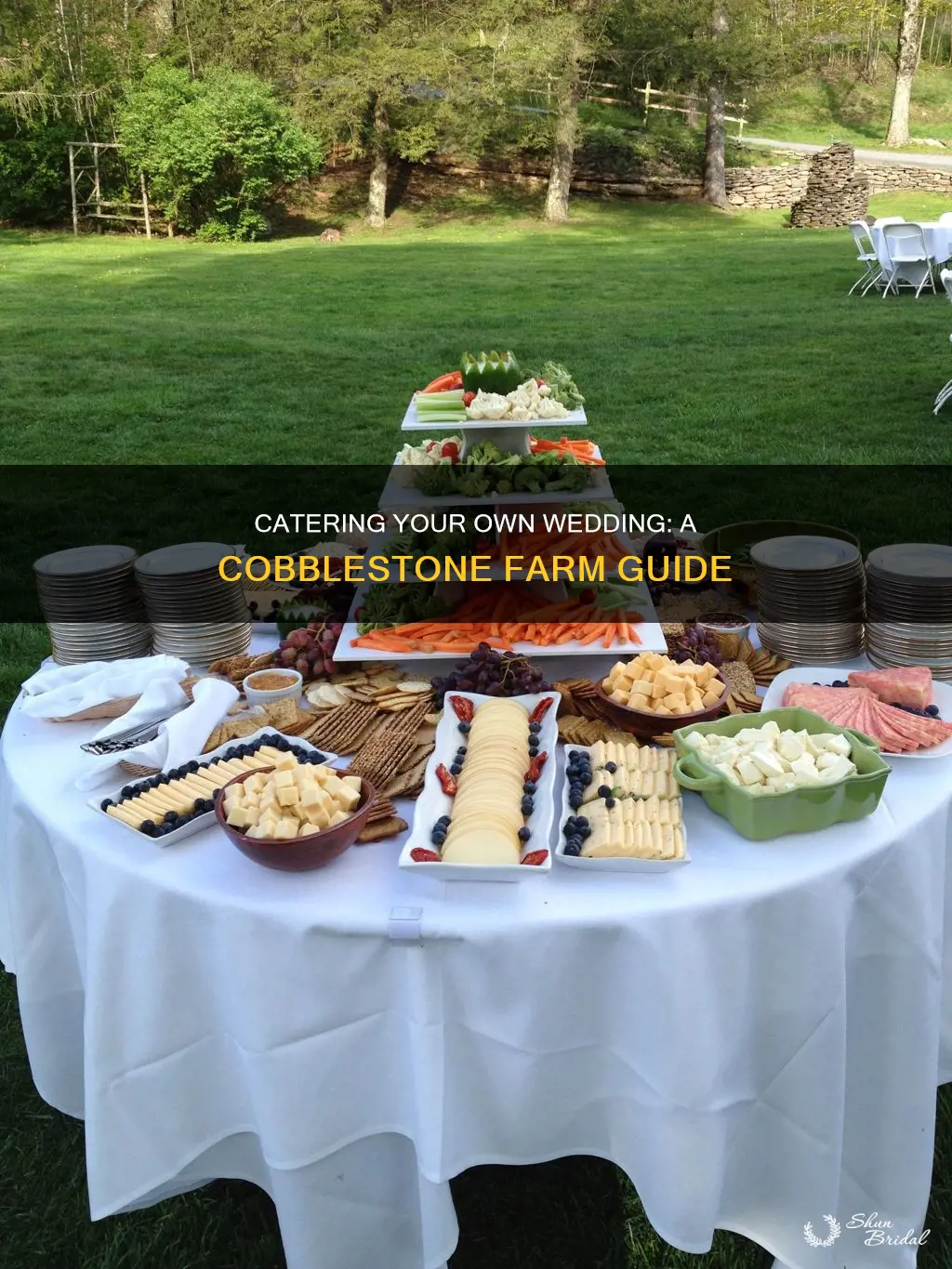 can you cater your own wedding cobblestone farm