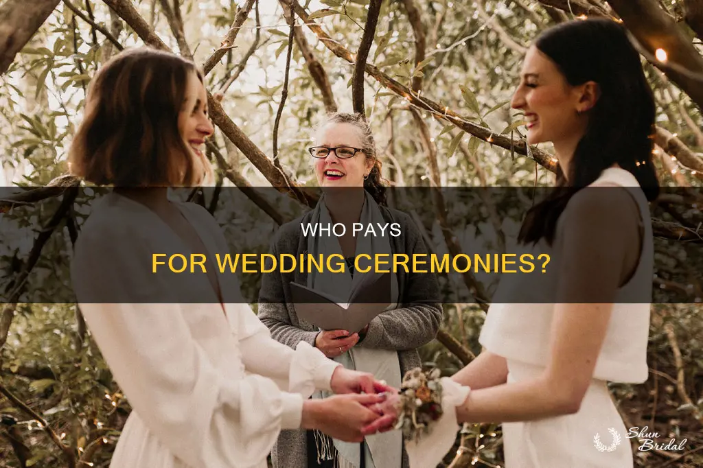 can you cause a fee to perform a wedding ceremony