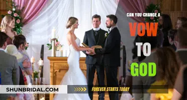 Changing Vows to God: Exploring Faith, Flexibility, and Divine Commitment