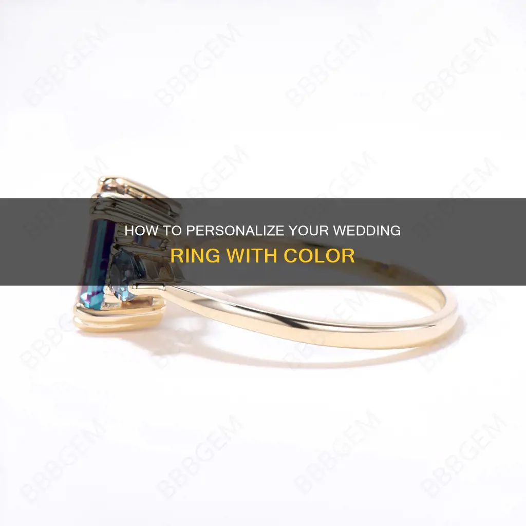 can you change the color of your wedding ring