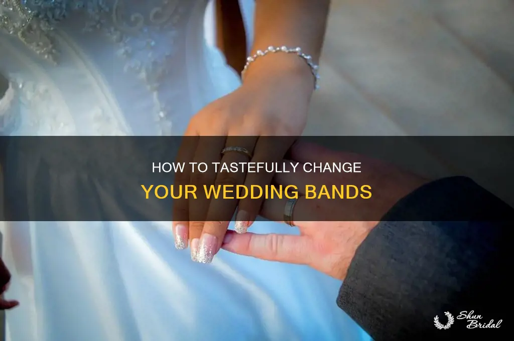 can you change wedding bands