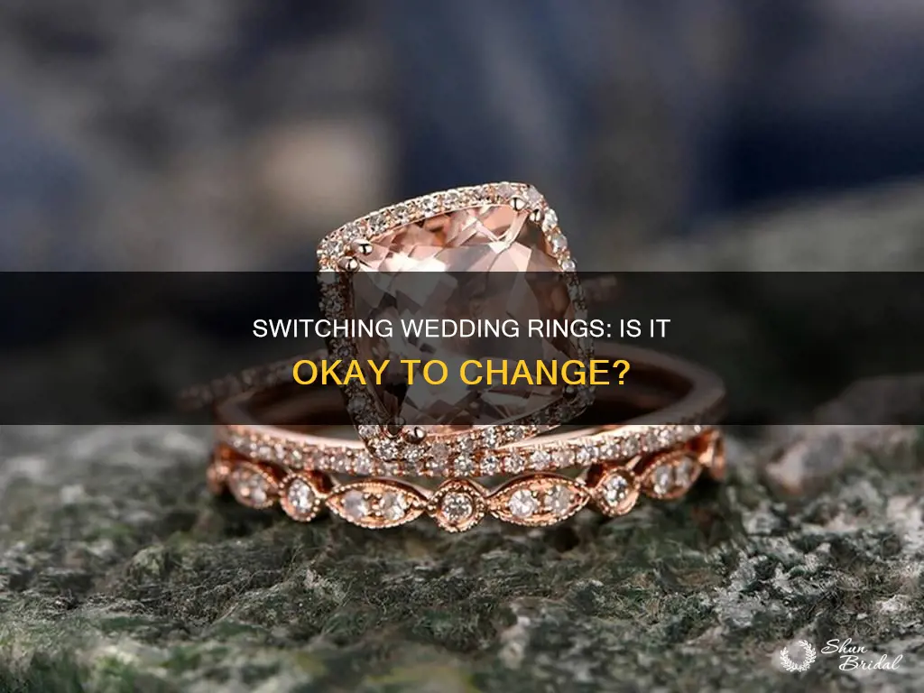 can you change wedding ring