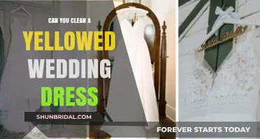 How to Restore Your Yellowed Wedding Dress