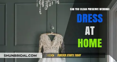 How to Clean and Preserve Your Wedding Dress at Home
