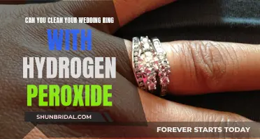 Hydrogen Peroxide: The Secret to Sparkling Wedding Rings?