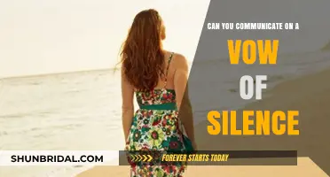 Silent Communication: Exploring Non-Verbal Connections During a Vow of Silence