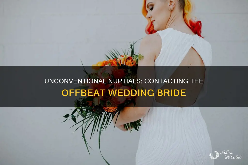 can you contact a bride from offbeat wedding