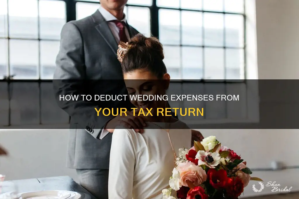 can you credit a wedding for tax write off