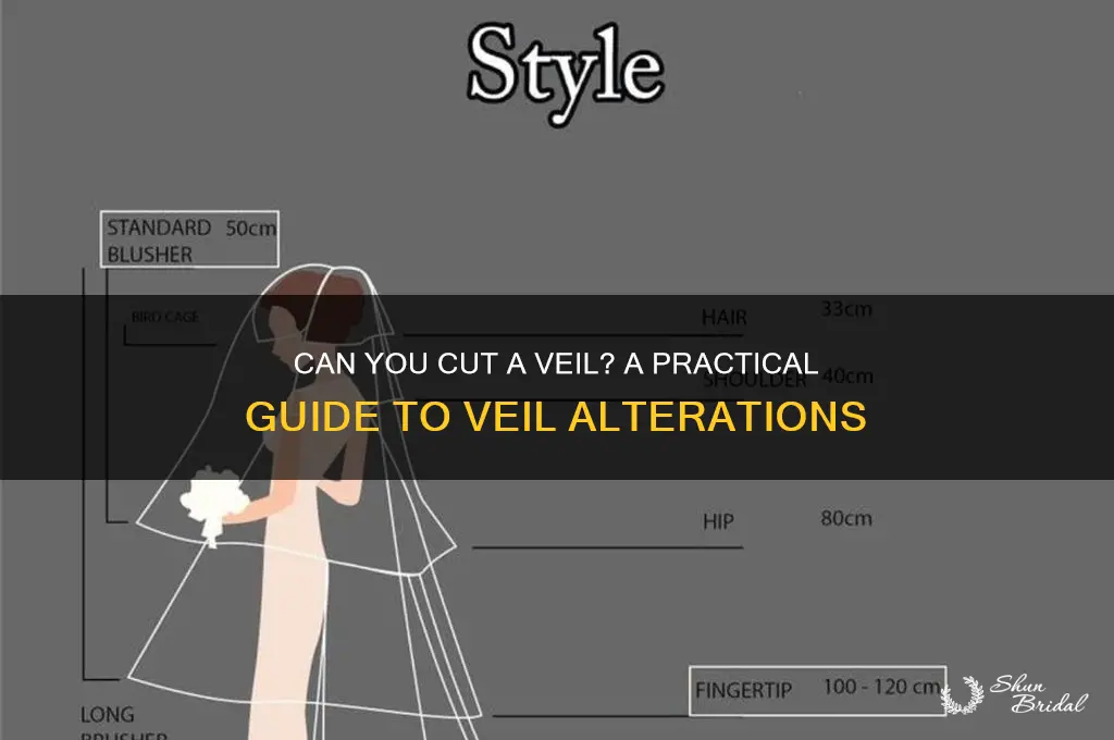 can you cut a veil