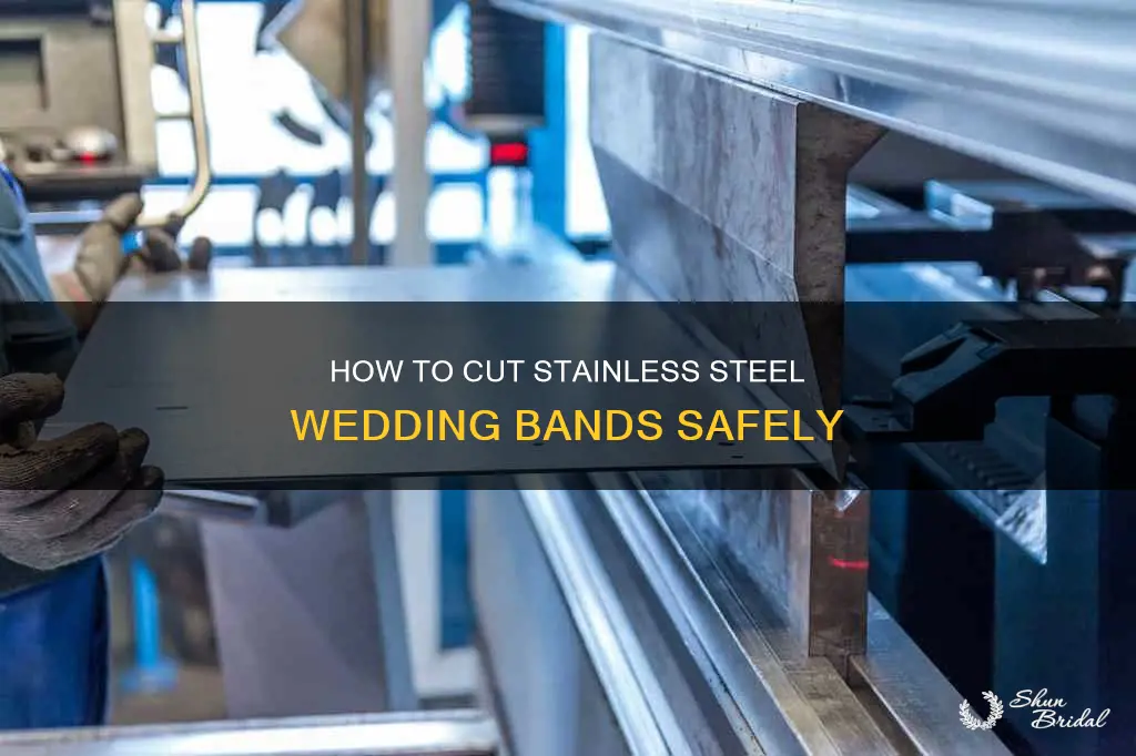 can you cut stainless steel wedding bands